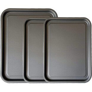 Rubber baking outlet trays